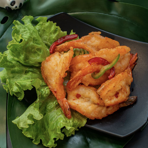 Crevettes au sel & poivre